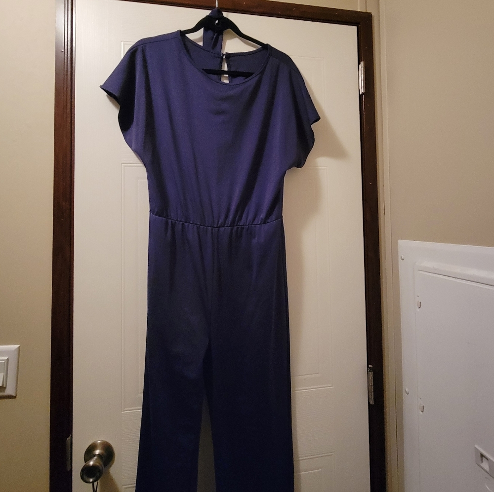 Elegant Navy Jumpsuit